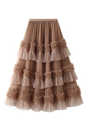 fashionable cake skirt tutu skirt