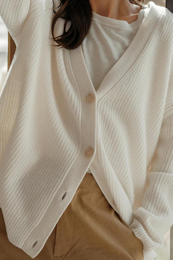 CASHMERE COCOON CARDIGAN