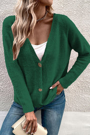 Simple Breasted Cardigan Sweater Jacket