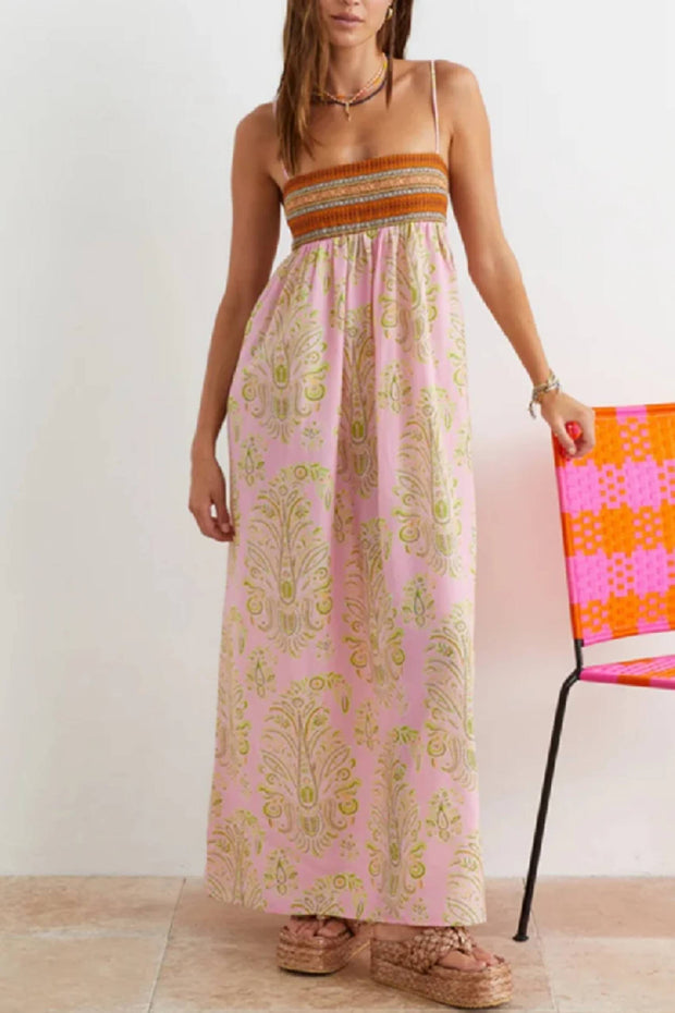 Exquisite Ethnic Print Dress