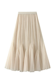 Retro slimming fishtail skirt with wide swing