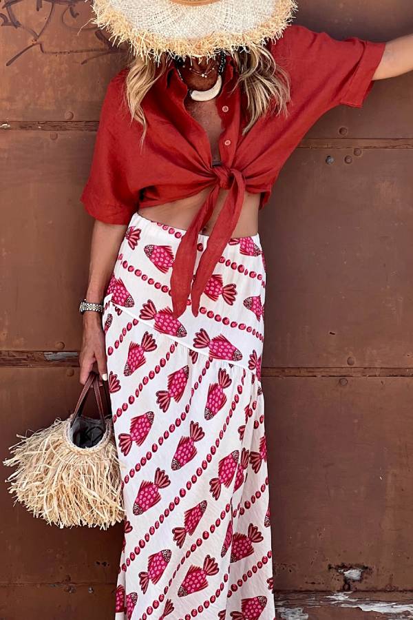 Loraine Knotted Shirt