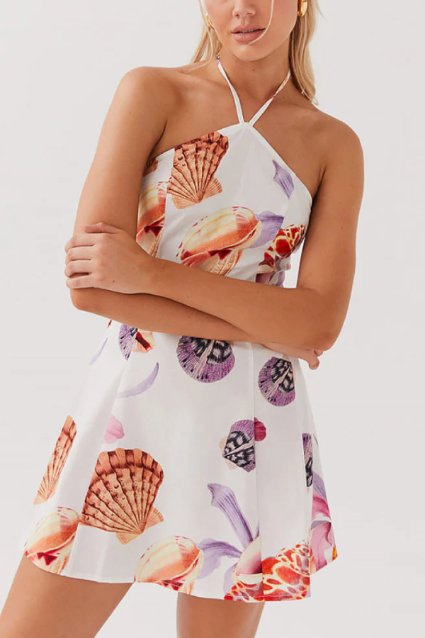 Seaside Bouquet Mini Dress