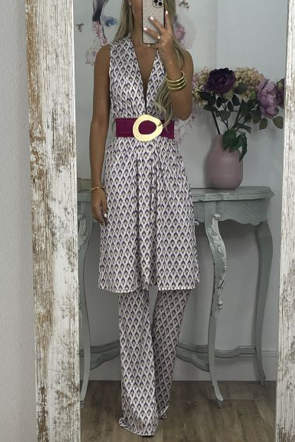 SALMA SUIT WITH VEST AND TROUSERS