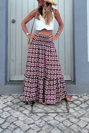 Magda Geometric Skirt