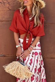 Loraine Knotted Shirt
