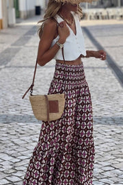 Magda Geometric Skirt