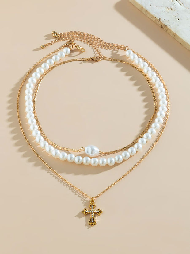 Pearl Multi-Layer Necklace