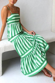 Candy Stripe Maxi Dress