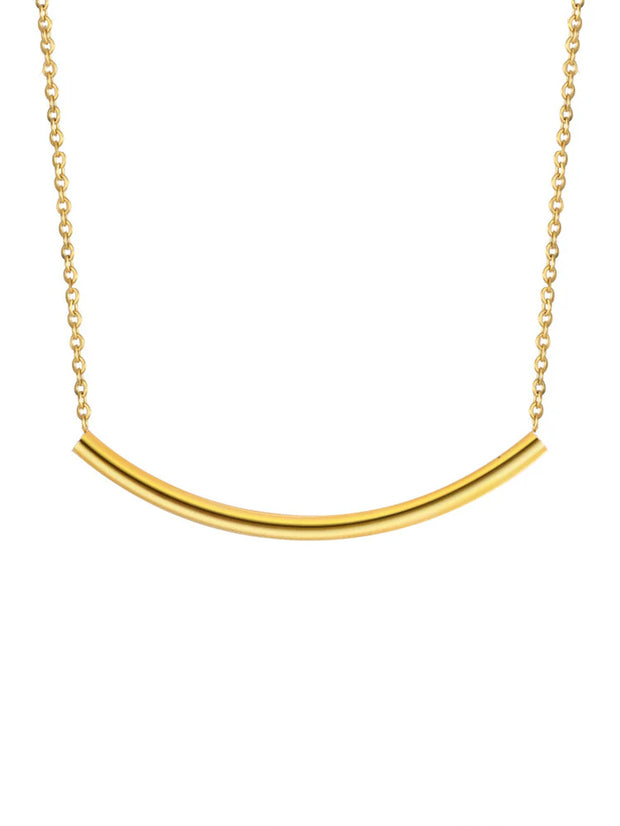 Curved Bar Necklace