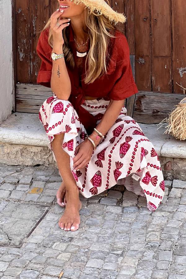 Ariel Printed Skirt