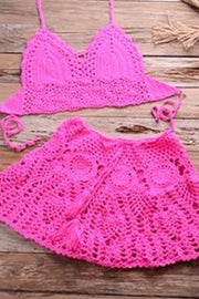 Crochet Two Pieces Swimsuit