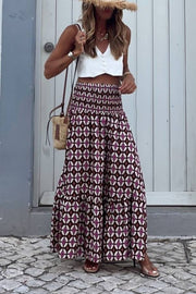 Magda Geometric Skirt