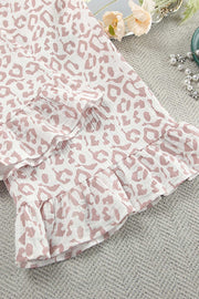 Printed Ruffle Tie-up Shirt Cotton Suits