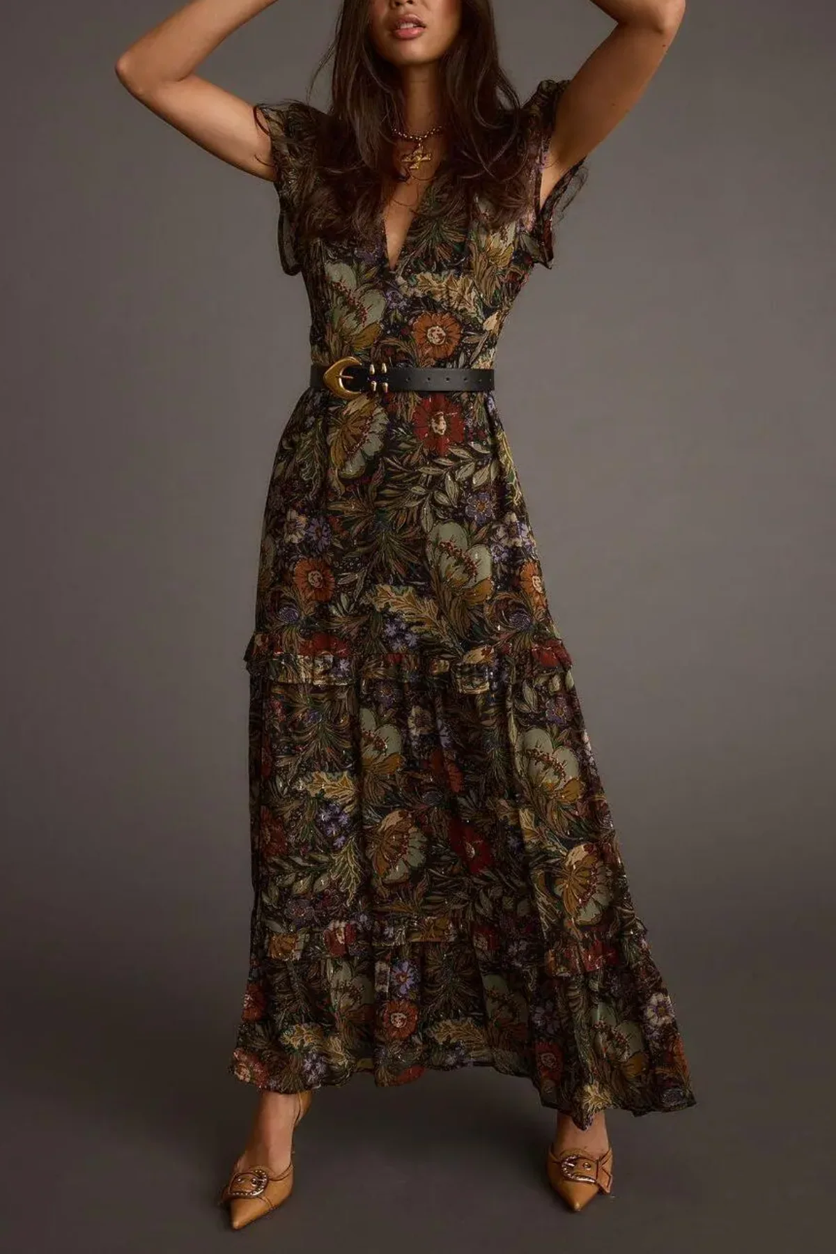 Sundance Floral Paisley Maxi Dress