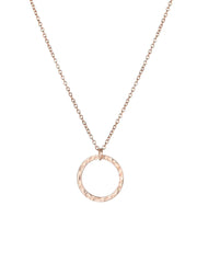 LUXE Organic Open Circle Necklace