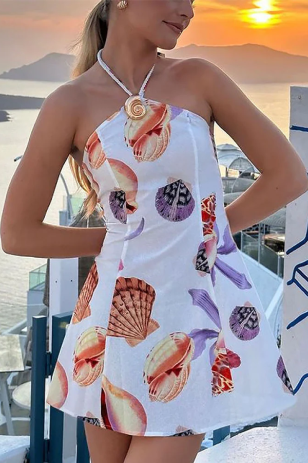 Seaside Bouquet Mini Dress