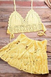 Crochet Two Pieces Swimsuit