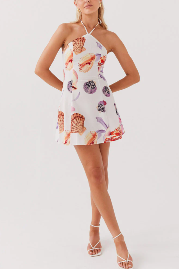 Seaside Bouquet Mini Dress