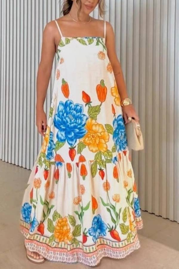 Sexy suspender long skirt for women