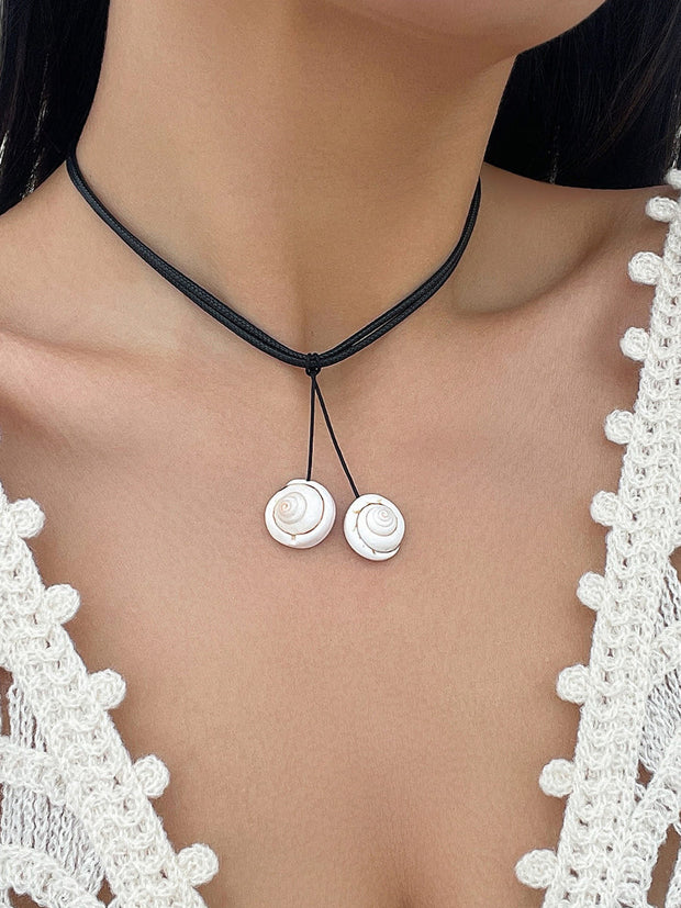 Tassel Seashell Necklace