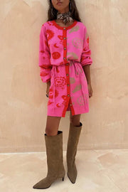 Shae Knit Cardigan Dress