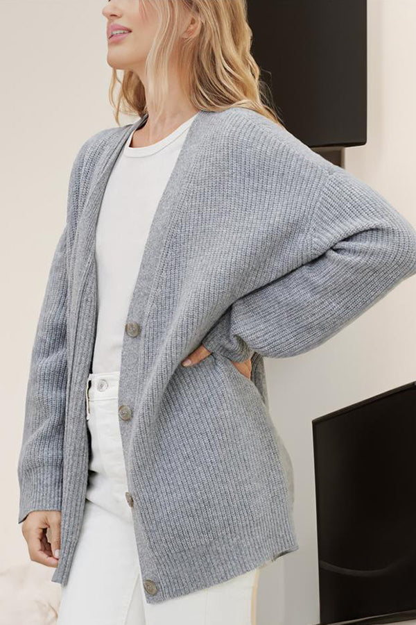 CASHMERE COCOON CARDIGAN