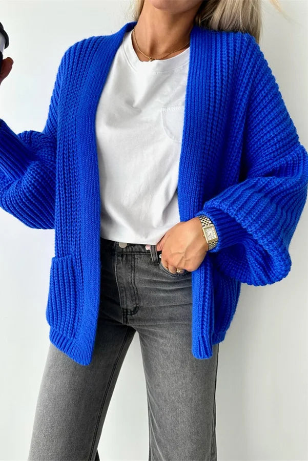 Coad Knitted Pocket Long Sleeved Cardigan