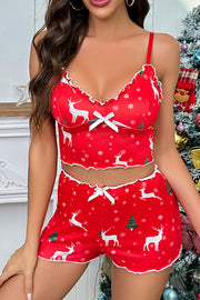 Christmas Sexy Temptation Two-piece Set