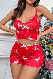 Christmas Sexy Temptation Two-piece Set