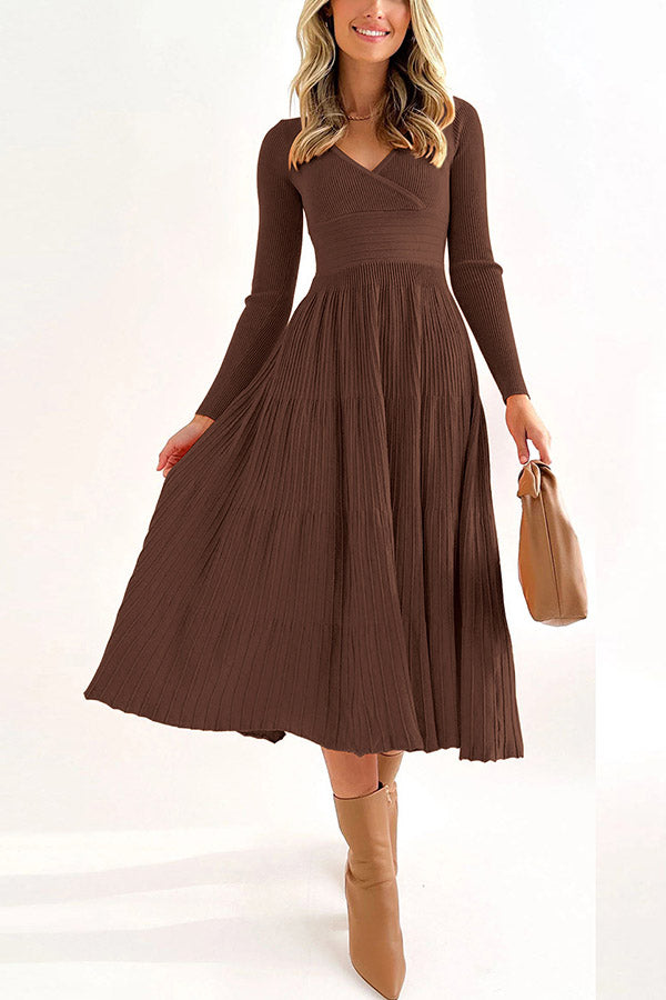 Irregular Ladies Solid Color Wool Knit Skirt Knitted Skirt