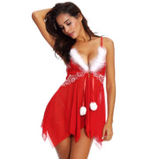 Sexy Christmas Outfit Uniform Sexy Pajamas with Thong