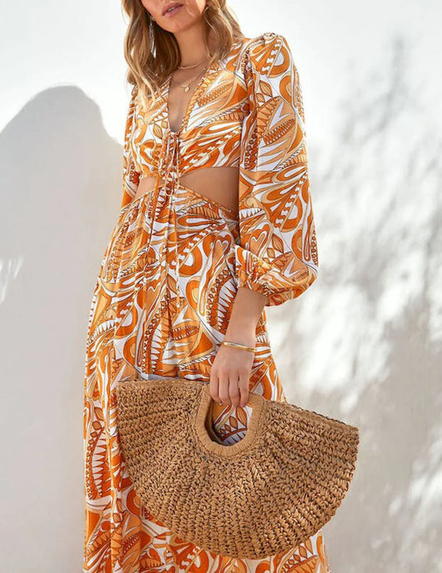 Natural Straw Bag