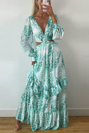 Maxi Dress Whith Neckline