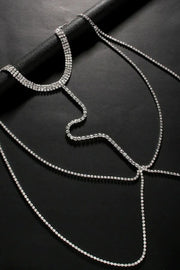 Fashion Rhinestone Sexy Halter Neck Body Chain