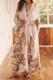 Butterfly Dance Soft Dreamy Three-Piece Set