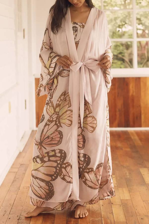 Butterfly Dance Soft Dreamy Three-Piece Set