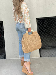 Natural Straw Bag