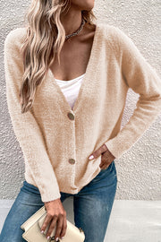 Simple Breasted Cardigan Sweater Jacket