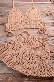 Crochet Two Pieces Swimsuit