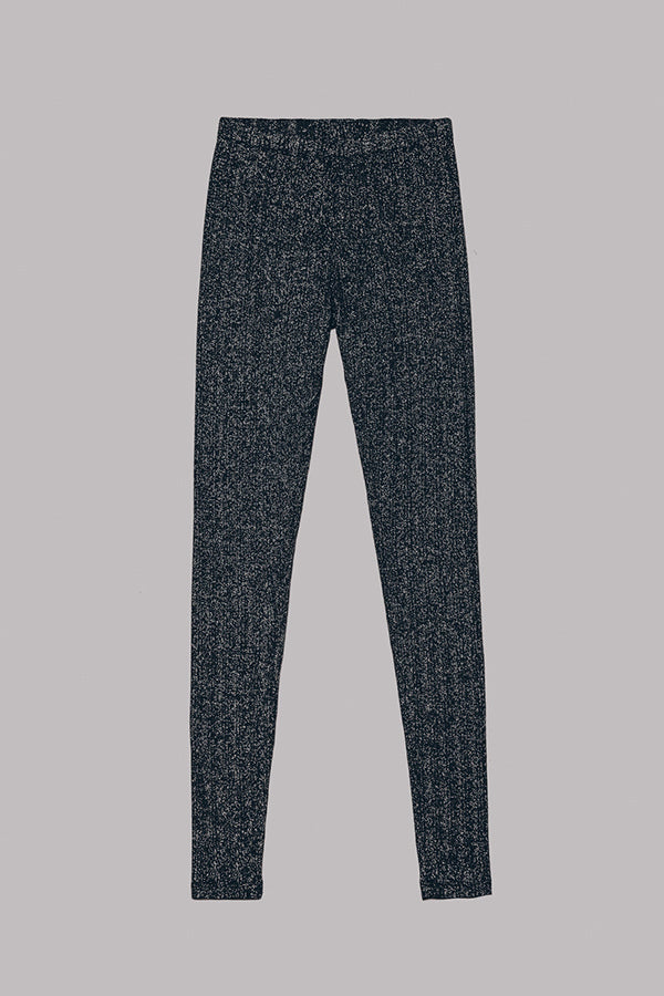 Comfy Days At Home or Streets Knit Ribbed Stretch Leggings