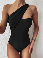 One-shoulder One-piece Swimwear