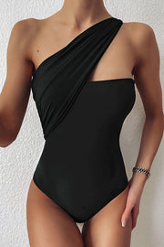 One-shoulder One-piece Swimwear