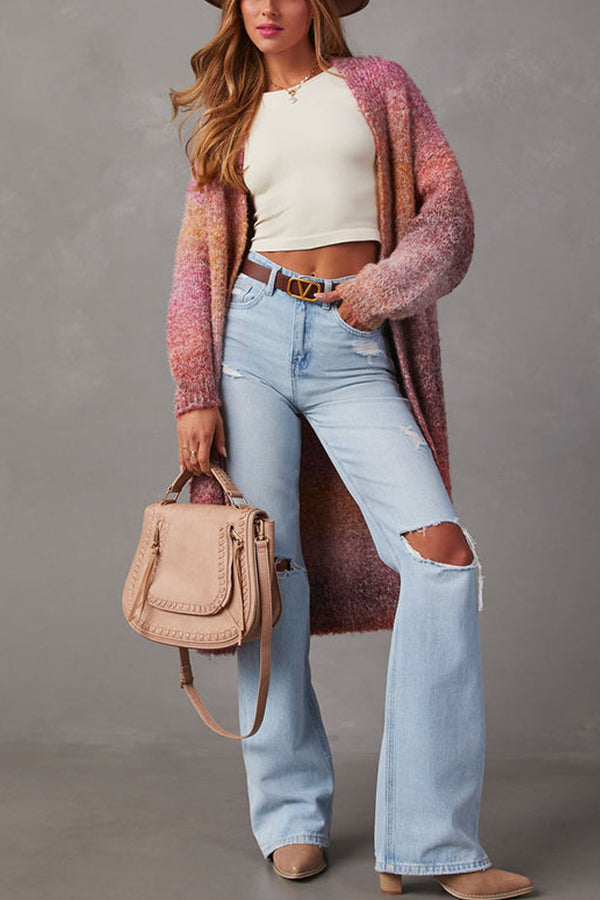 Emilia Ombre Duster Cardigan