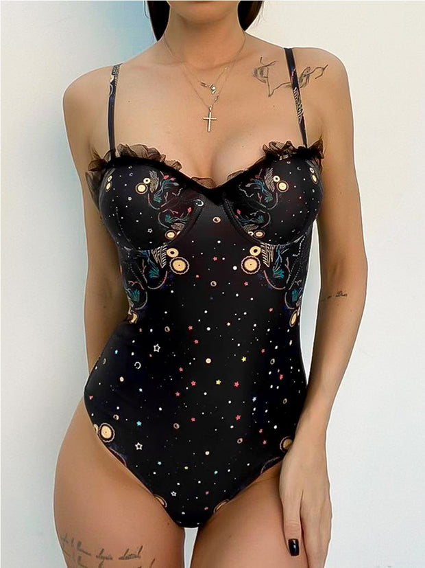 Lace One Piece Bikini