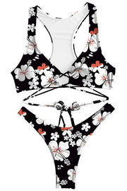 New Printed Split Ladies Swimsuit