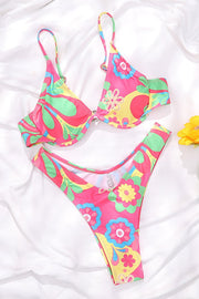 Floral Print Bikini