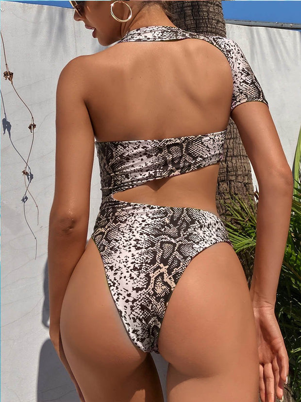 Snake Print on new one piece swimsuit